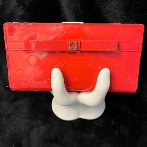 Kate Spade Red Wallet 6/10